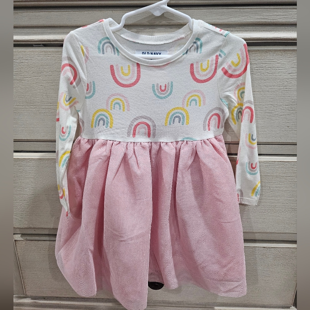 Oldnavy 2t girls rainbow tulle dress